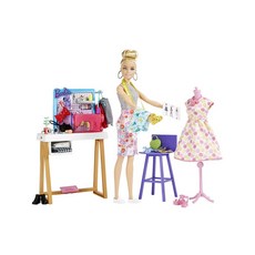 Barbie 芭比 時尚設計師組合 (附3套衣服), 詳見包裝, 1個
