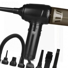 차량용 무선 청소기 핸디형 소형 진공 흡입 에어건 청소, 상세페이지 참조, 본품