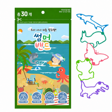 헬릭스케어 여름밴드 썸머팔찌 썸머밴드, 혼합, 30개