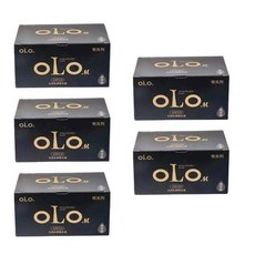 OLO玻尿酸極薄黑盒款衛生套10片裝，天然乳膠，持久潤滑，零距離親密接觸, 1套, 50片