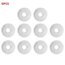 로봇 진공 청소기용 걸레 천 교체, 7. 10PC Mop White, 기본