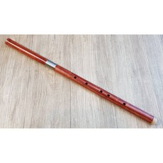 雅典樂器世界 極品酸枝木F調六孔洞簫，專業演奏級，音色醇厚，六孔設計，指法舒適，適合各程度演奏者, 1個