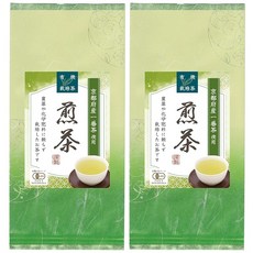 유기농 녹차 센차 우지차 오가닉 유기JAS인증 무농약 무화학비료 첫 깍기 제일차 사용 100g 엽차 2봉지