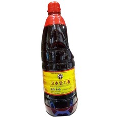 새댁 고추 맛기름 1.5L 업소용 향미유, 1개