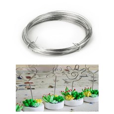 미술점토 뼈대 철사공예 와이어 철끈 지지대 재료 10m