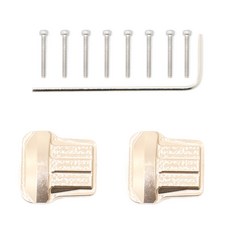 리어 액슬커버 차량 TRX4M 업그레이드 부품 프론트 액슬커버 트랙사스1/18 TRX4M, 1개