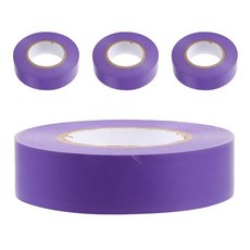 13685688 전선 전기 절연 테이프 케이블 작업용 Phantasmia PVC 4개 세트 고내열·난연·내수성 실내·외 가능 배선 보수용