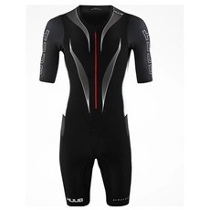 남성 철인 3종 경기복 슈트 바다 트라이애슬론 싸이클복 수영 라이딩복 세트 상의 하의, M, 16