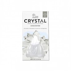 美國CRYSTAL-身體淨味除臭爽身固體除臭石-無香, 140g, 1個