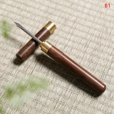 전문가용 나무 차 칼 에보니 바늘 푸에르 도구 콘 벽돌 중국 쿵푸 찻잔, 03 B1, 04 B1