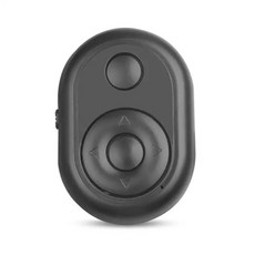 iOS/Android 휴대폰용 Bluetooth 카메라 원격 제어 사진 및 비디오 클릭 미니 무선 전화 모바일 전자책 페이지 터너, 1PC