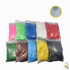 OS 데코샌드 색모래 1kg 회색 모래공예 샌드아트재료