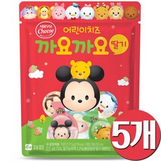 어린이치즈 까요까요, 5개, 딸기, 72.5g