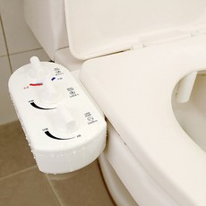 JS리빙 비데 수동 자가설치 가정용 화장실 비데기 사무실 숙박 업소 카페 병원 수동식 세정 수압조절 온수 변기 기계식 노필터 #역류방지 / JSLIVING-960124A669987