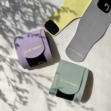 저스트랩 손목 보호대 아대 스트랩 출산 임산부 역도 운동 크로스핏 클라이밍 밴드, 퍼플