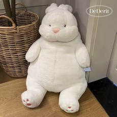 데데리트 안고자는 보들보들 귀여운 토끼 뚠뚠이 애착 선물용 봉제 인형 60cm, 1개