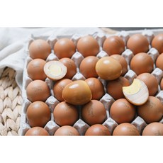 HACCP 인증 구운란 국내산 구운계란 촉촉쫄깃 맥반석계란 대란 30구 깨소금, 4개