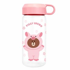 라인프렌즈 PB 키즈보틀, 피기, 380ml, 1개