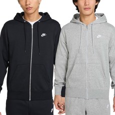 NIKE 男 NK CLUB FT FZ HOODIE 運動外套