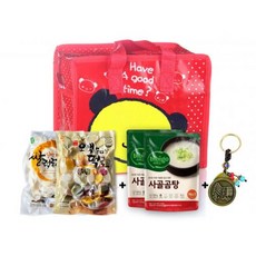 오색 떡국떡 선물 세트 국산쌀 떡국 설날 설 명절 대량주문 쇼핑백 답례품 사골국물 마패열쇠고리, 단품