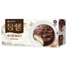 롯데 디저트 아이들간식 몽쉘 생크림 오리지널 204g 1개