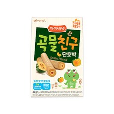 아이배냇 곡물친구, 단호박맛, 40g, 1개