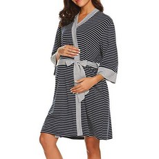 수유잠옷 임산부 빅사이즈 잠옷 원피스 세트 홈웨어 출산 후 모유