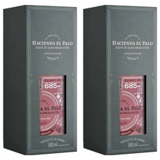 Hacienda El Palo 頂級阿貝金納特級初榨橄欖油, 2個, 500ml