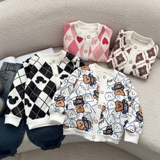 80-150CM兒童小外套外套，秋冬刷毛針織外套，兒童秋冬裝