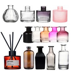 디퓨저 용기 향수 방향제 병 투명 디퓨져 공병, 큐티라운드원형 투명100ml, 1개