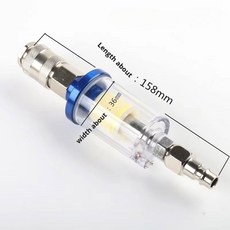 인치 에어 오일 워터 분리 필터 공압 스프레이 습기 페인트 분리기 건용 부품, style2