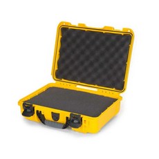 Nanuk 910 워터프루프 하드 케이스 블랙 폼 인서트, Cubed Foam, Yellow