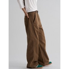 [에잇세컨즈] 피치 코튼 트윌 커브드 팬츠 브라운 (325X21LY5D)