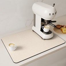 커피 기계 매트 배수 식기 주방 건조 패드 슈퍼 흡수성 접시 빠른, 40x50 cm, 13