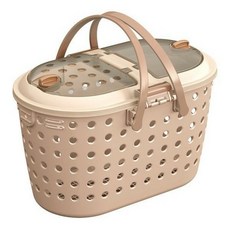 日本Marukan 外出多功能提籠 三種顏色可選 寵物外出提袋 寵物籠, 粉色, 1個