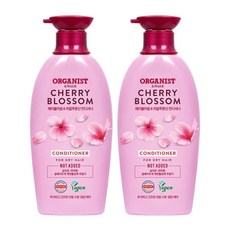 오가니스트 체리블라썸 수분영양 컨디셔너 500mlx2개, 500ml, 2개