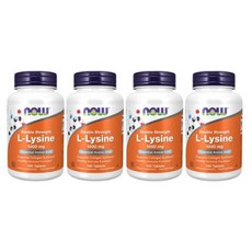 나우푸드 L-리신 타블렛, 100정, 4개