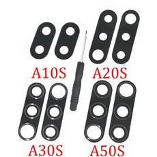 삼성 갤럭시 A30S A20S A10S A50S 전화에 대 한 2pcs 카메라 유리 렌즈 새로운 후면 커버 Camea 보호 렌즈