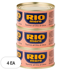 리오마레 올리브 오일 참치, 240g, 4개