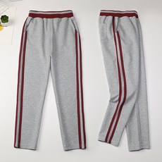 台灣出貨小學生鞦季校服套裝灰色拚棗紅槓條棒球服套裝春鞦批髮