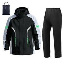 가남 오토바이우의 상하의 세트 방수 남여 라이딩우의 바이크우비 등상우비 낚시우의, M