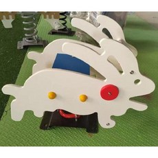 동물 스프링 시소 야외 공원 광장 놀이터 리조트 펜션, 67