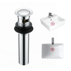 오아스튜디오 국산 황동 자동 폽업 세면대부속품 세면대마개, 1개