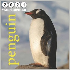 penguin: 2021 Wall & Office Calendar 12 Month Calendar Paperback, Independently Published