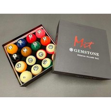 國華撞球 GEMSTONE花式撞球 Mit GEMSTONE BALL寶石撞球 撞球桌撞球桿撞球用品專賣店, 1個