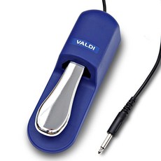 VALDI BP 3 서스테인 페달 키보드 피아노 디지털 MIDI 신디사이저용 범용 모든 브랜드의 변환 스위치 0.6cm 1 4인치 잭 미끄럼 방지 디자인 확장 케이블 BULE, 1개