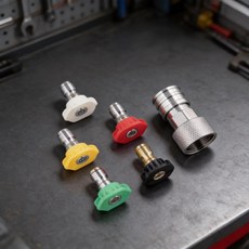 고압 세척기 호스 어댑터 노즐 퀵 커넥터 정원 세차용, 1cm