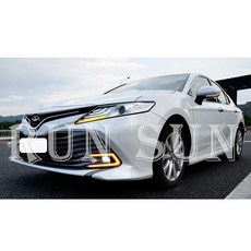RUN SUN 車燈 車材 TOYOTA 豐田 2018 CAMRY 凱美瑞 LED 三段式 ㄈ型 日行燈, 1個