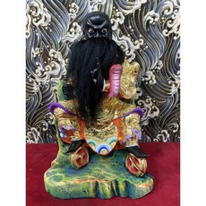 京綸 8寸8 法主公 江西樟 居家驅蟲 樟木神像 避邪保平安, 1個