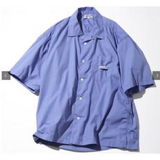 CAHLUMN Magazine 口袋鏈條縫線 開領襯衫, 1個